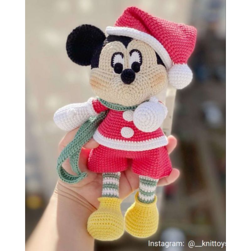 (E Pattern Tutorial Only) Mickey Minnie Looney Tunes Doll Amigurumi ...