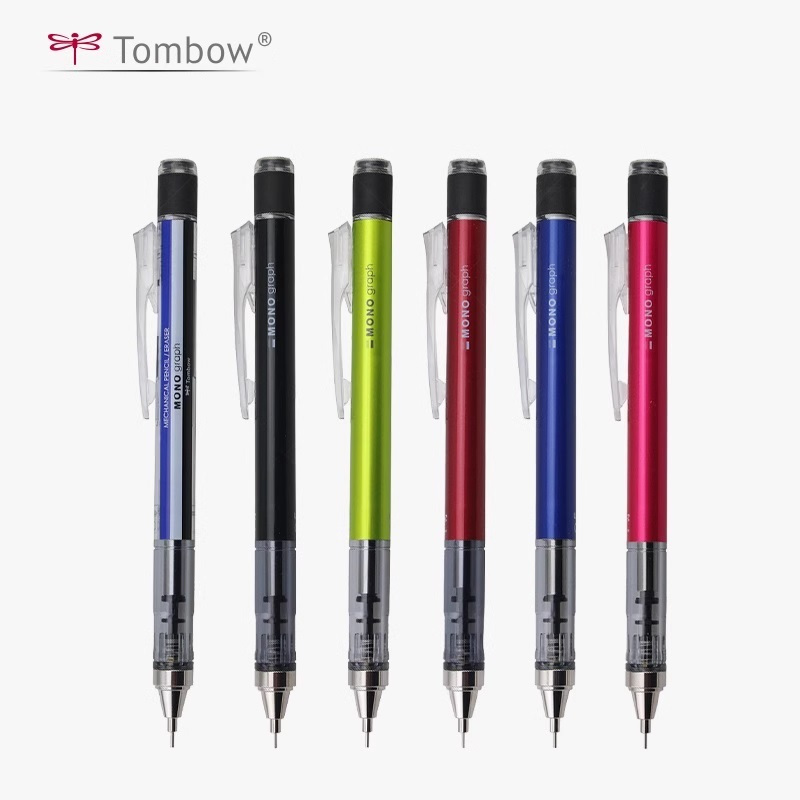 Tombow - Lápiz mecánico con luz monográfica, 0,3 mm, color rosa