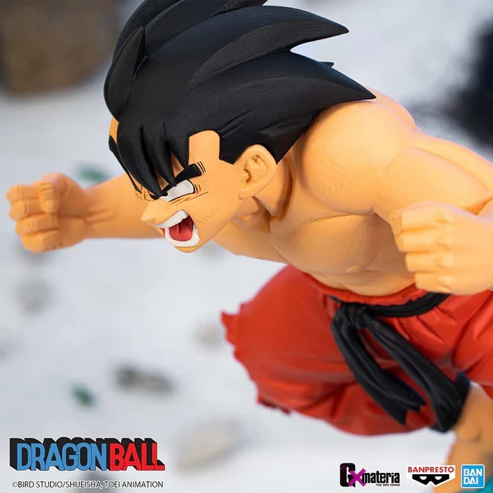 Original Bandai Banpresto GxMateria Dragonball Z Son Goku III Feet