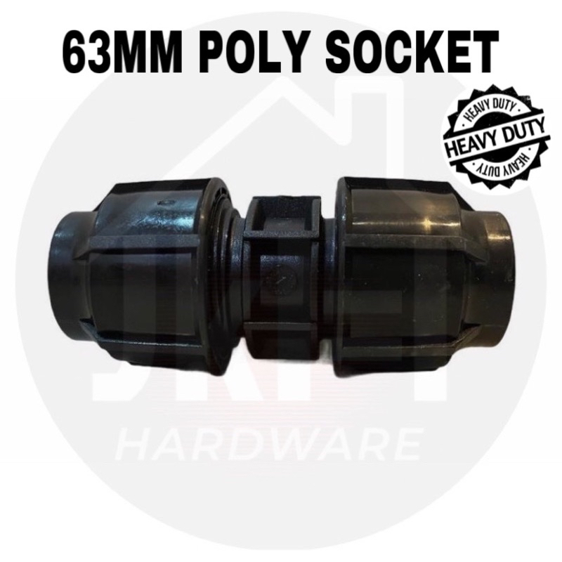 (HEAVY DUTY) 63MM HDPE POLY SOCKET | Shopee Malaysia