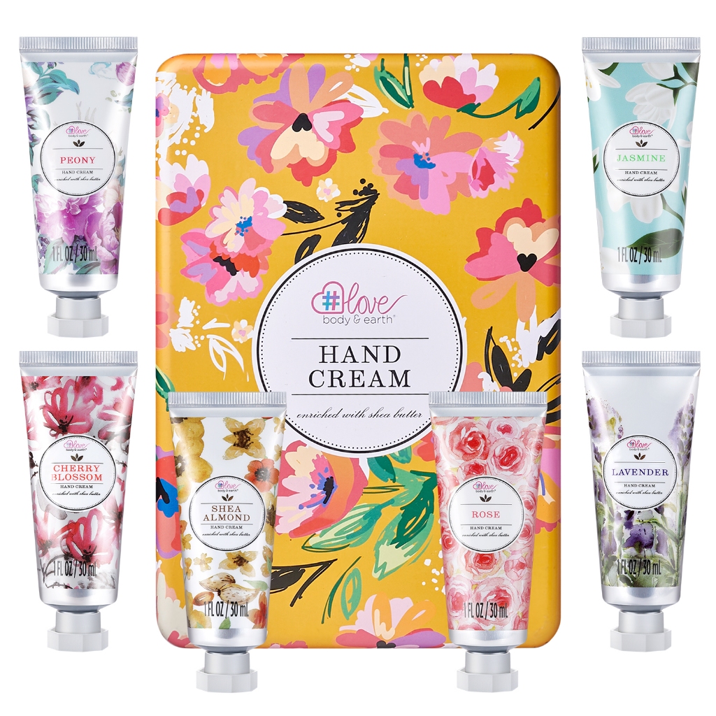 Body & Earth Love Christmas Gift Hand Lotion/Cream Gift Set, Birthday ...