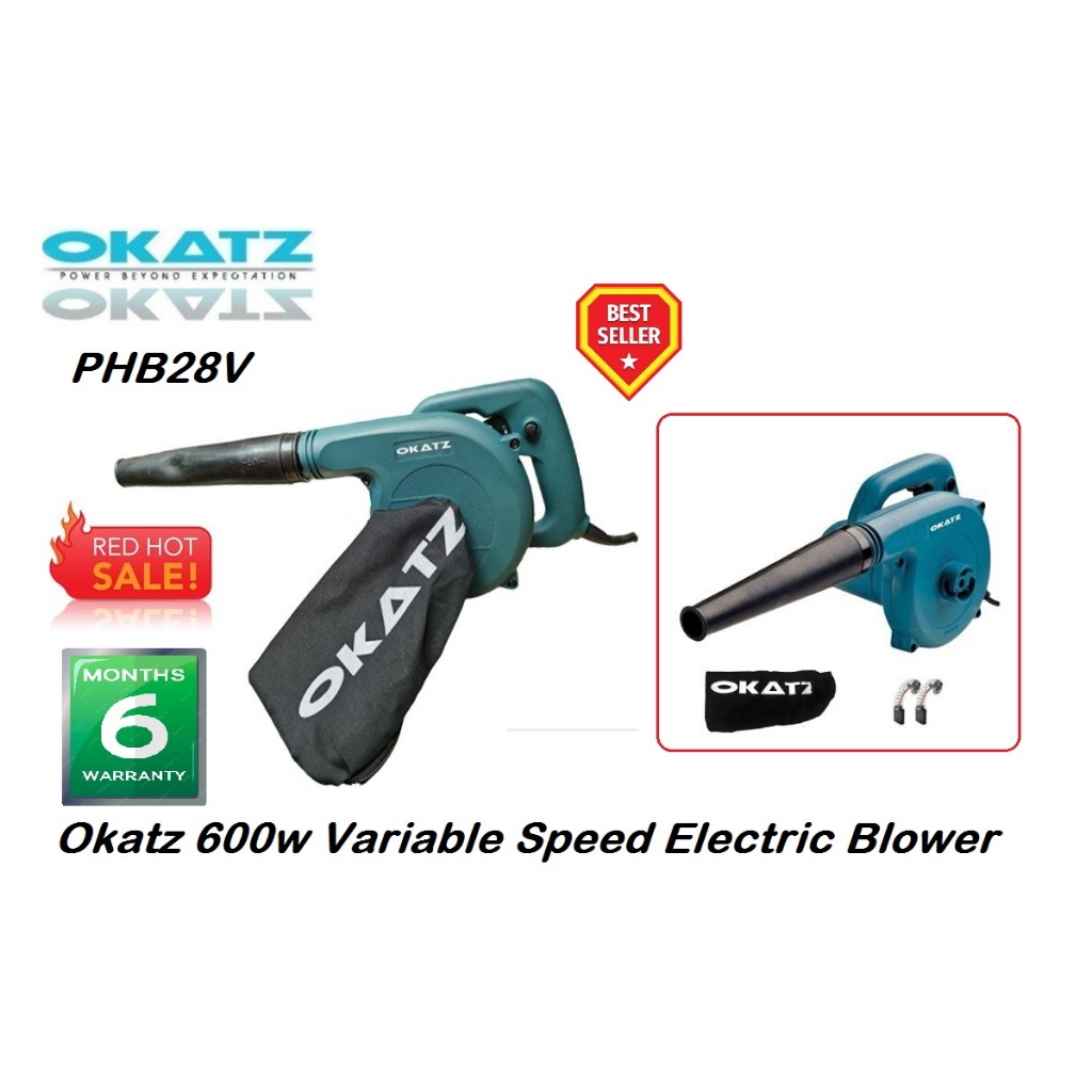 Okatz 600W Variable Speed Electric Air Blower | Shopee Malaysia