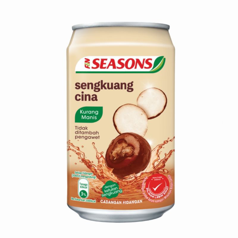 F&N SEASONS Drinks Can 300ml ( Soya Bean / Grass Jelly / Chrysanthemum