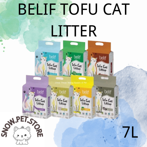 BELIF TOFU CAT LITTER /Pasir Kuching tofu (7L) Shopee Malaysia