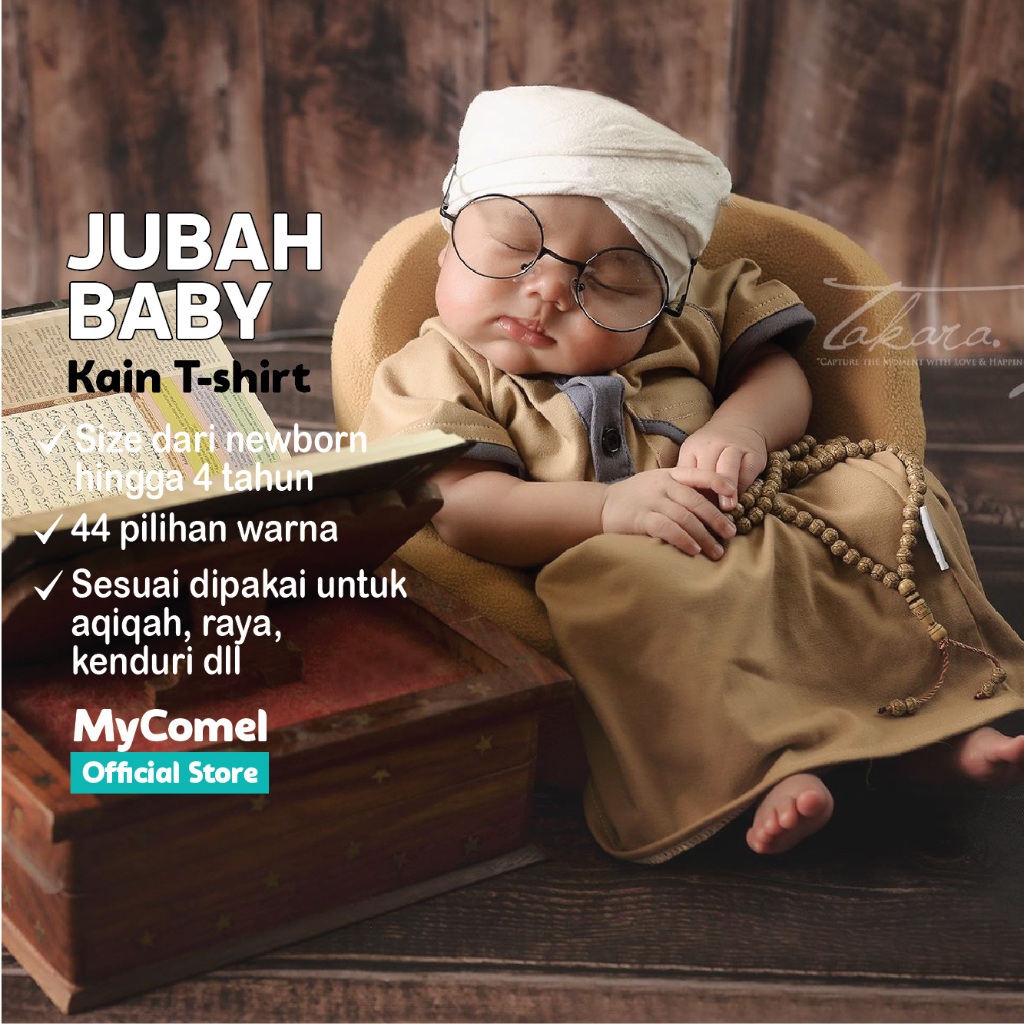 Jubah FAIZ **READY STOCK** --- Jubah Baby --- Aqiqah | Shopee Malaysia