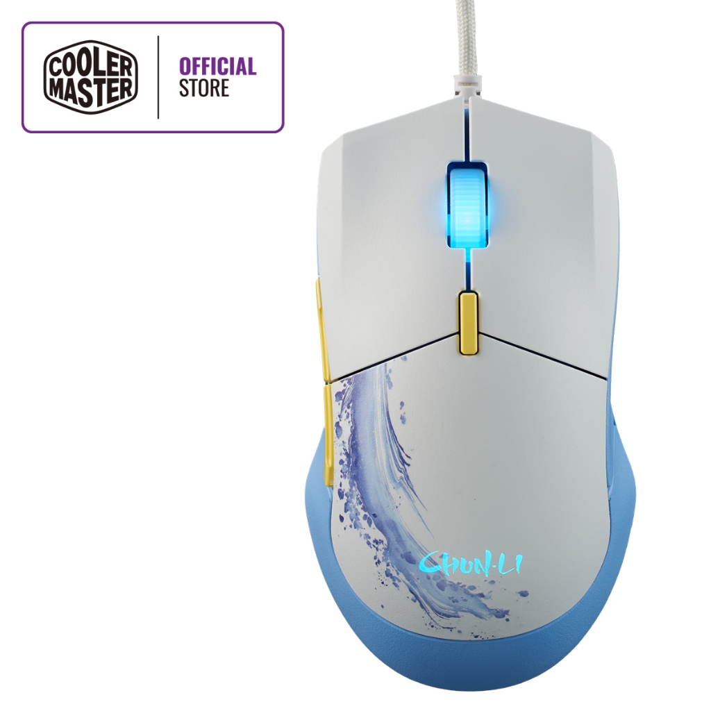 Cooler Master MM310 SF6 Chun-Li Gaming Mouse (50g, Limited Edition ...