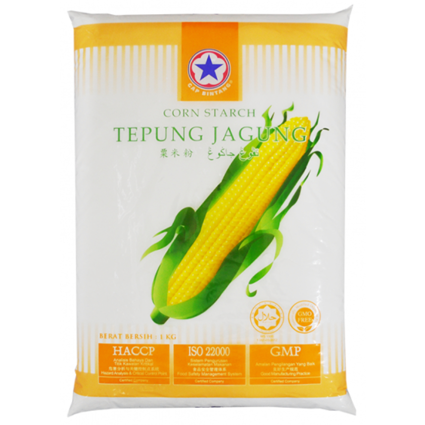 Tepung Jagung Cap Bintang(Star Brand Corn Starch) 400gm | Shopee Malaysia
