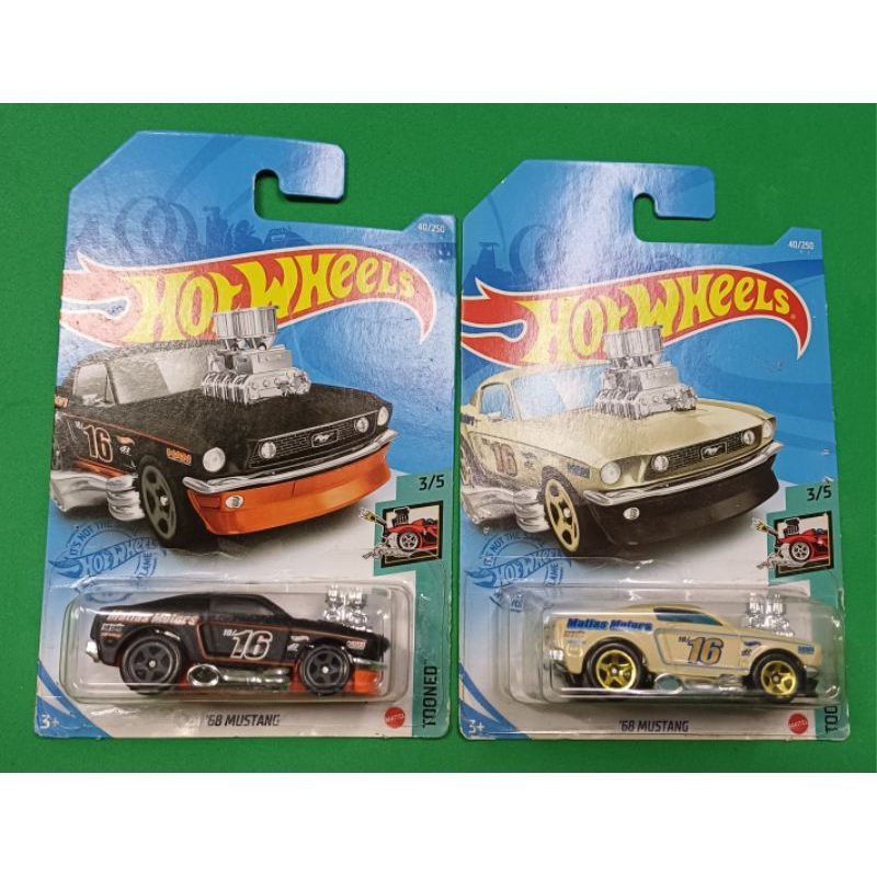 HOTWHEELS 68 mustang tooned Shopee Malaysia