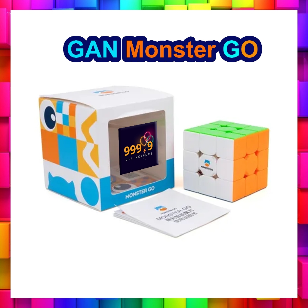 GAN Monster Go Magnetic 3x3 EDU Speed Cube MG 356 Stickerless ...