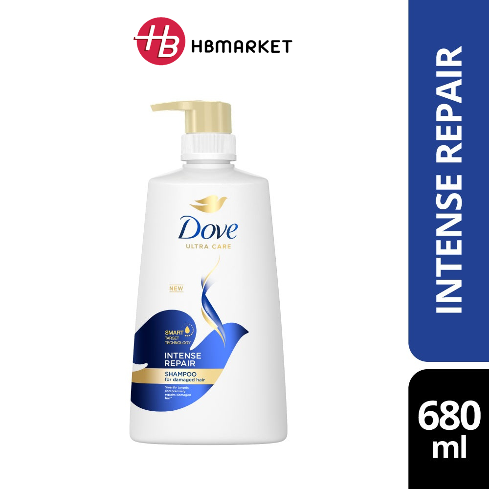 Dove Intense Repair Shampoo 680ml exp03/2025 Shopee Malaysia