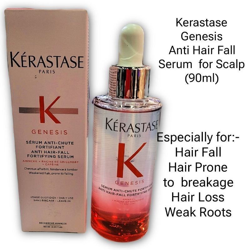 Kérastase Genesis Anti-Hair Fall Scalp Serum 90ml | Shopee Malaysia