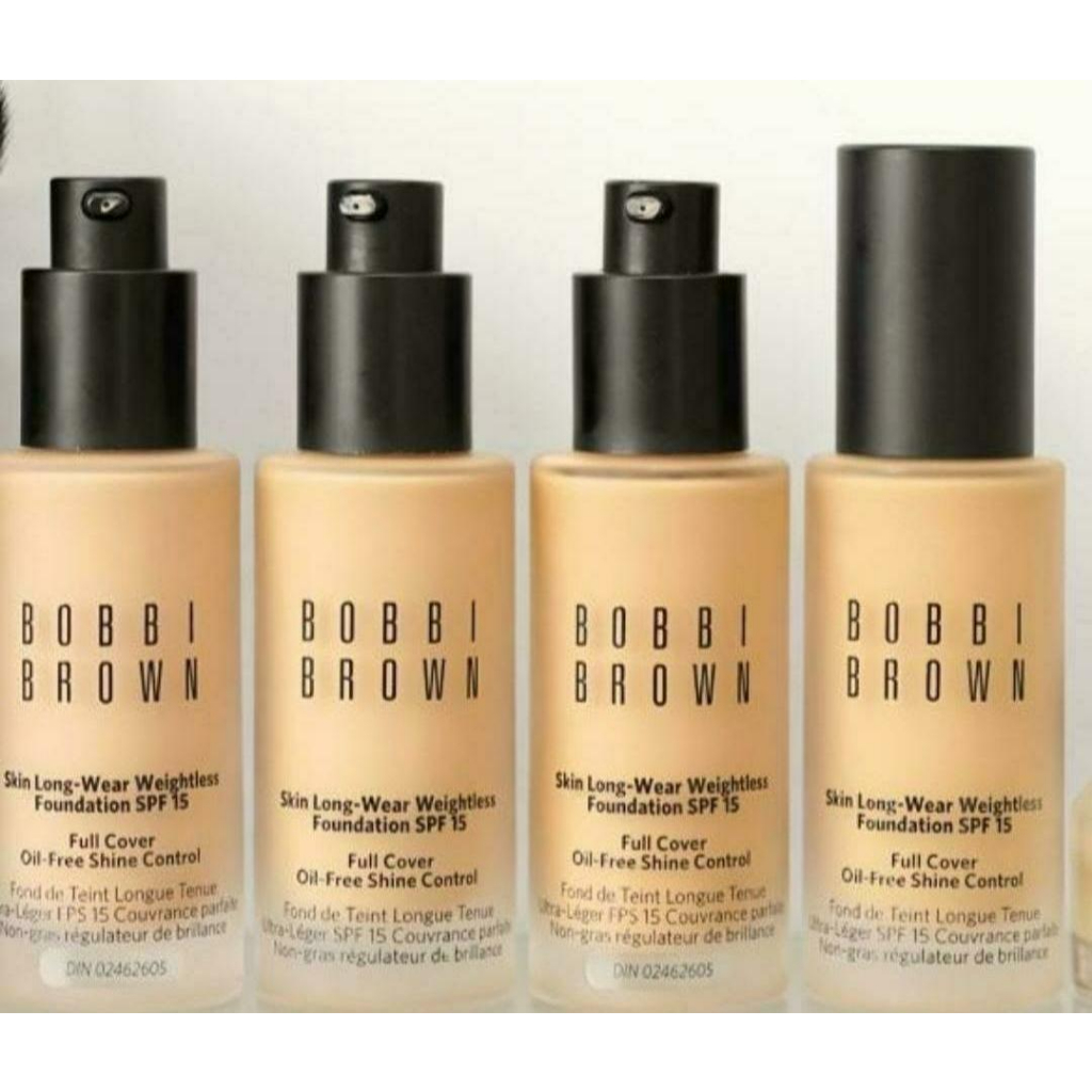 BOBBI BROWN Skin Foundation – 16h Haltbar, Leichtes Tragegefühl & SPF 15, Für Natürlichen Look