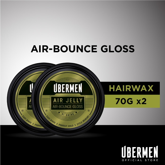 Twin Pack Ubermen Hairwax 70g X2 Air Jelly Shopee Malaysia 5753