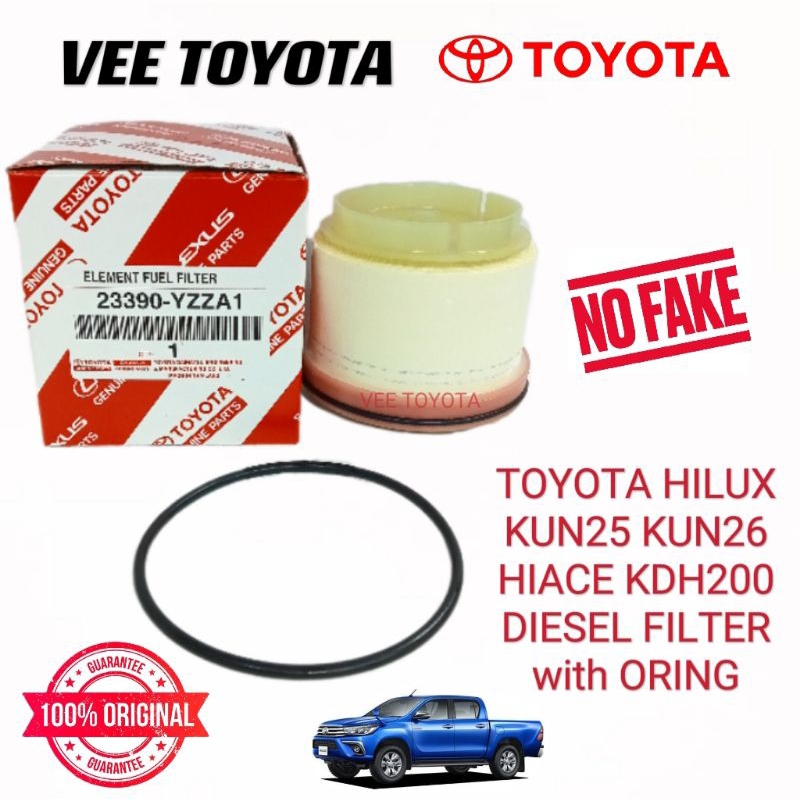 Toyota Hilux KUN25 KUN26 Hiace KDH200 Diesel Filter Fuel Filter (Paper
