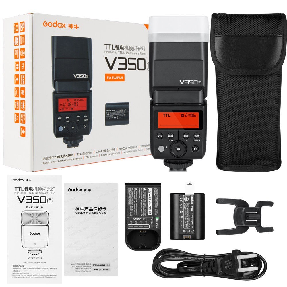 Godox V350 TTL Flash (Nikon Canon Sony Fujifilm Olympus Panasonic