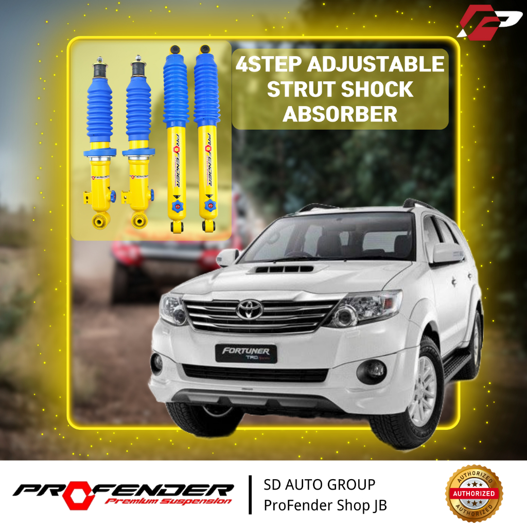 ProFender 4 Step Adjustable Strut Shock Absorber Toyota Fortuner
