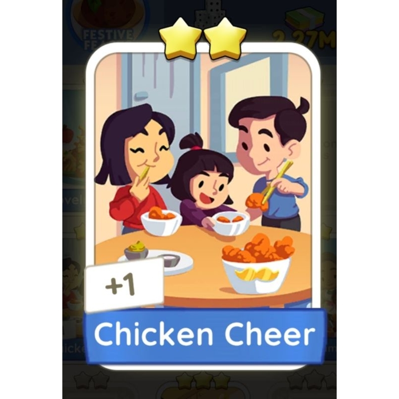 Monopoly Go Chicken Cheer Sticker Trade Service | Shopee Malaysia