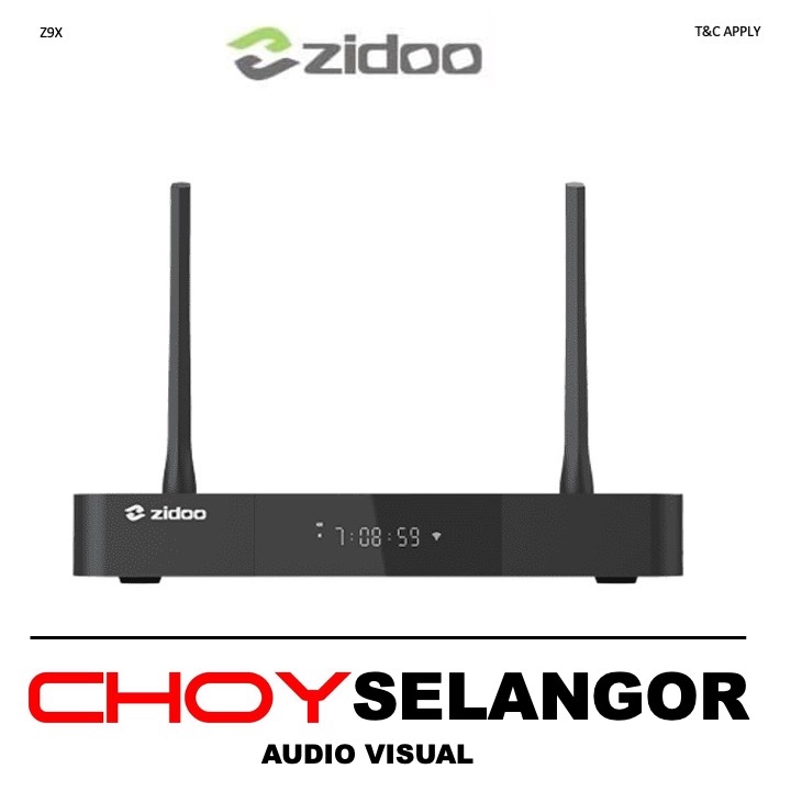 Zidoo Z9X Pro 4K UHD Android Media Player Shopee Malaysia