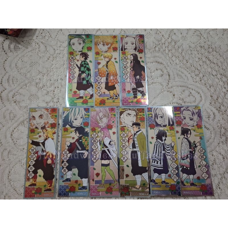 [Official] Demon Slayer Long Sticker Gum Collection | Shopee Malaysia
