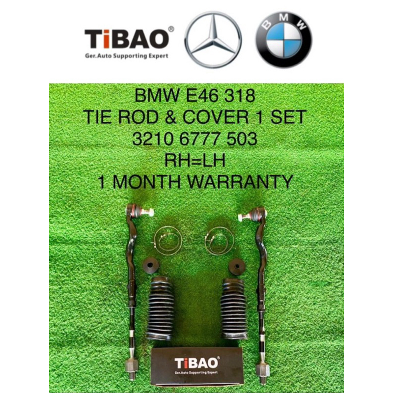 (TIBAO) BMW E46 TIE ROD & STEERING COVER (1 SET4 PCS) Shopee Malaysia
