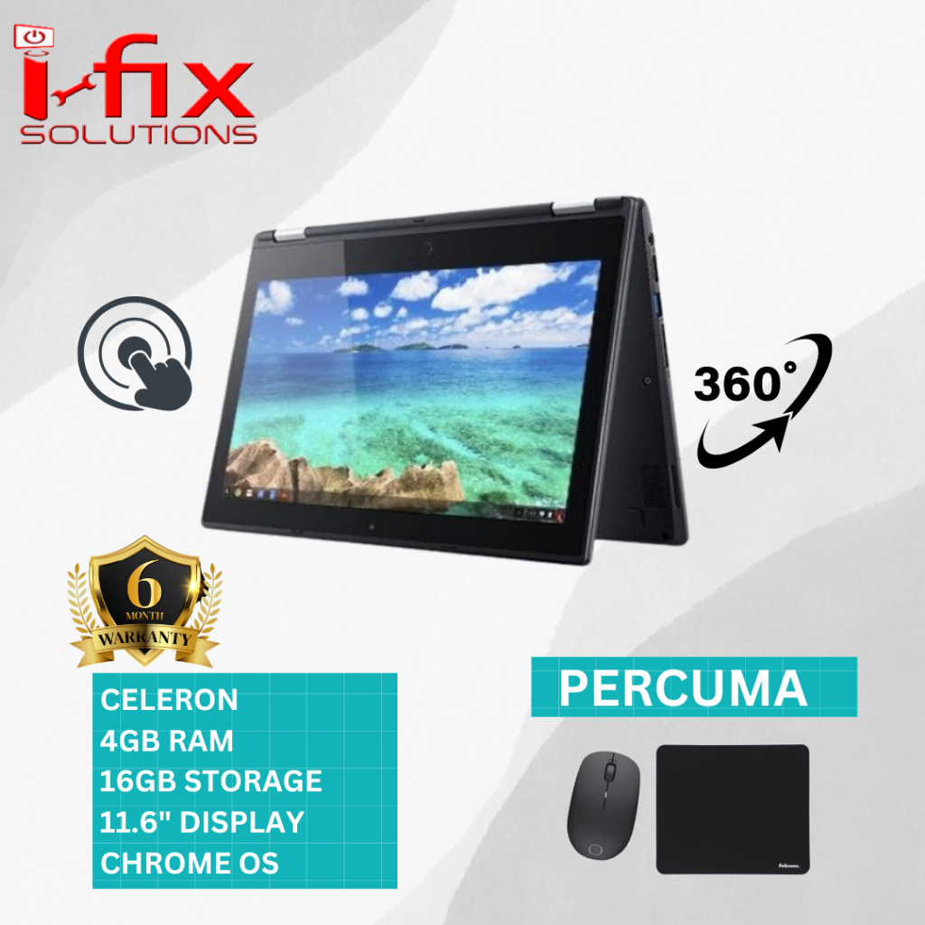 FTDLCD 11.6-inch Touch Screen Glass Assembly For Acer Chromebook R11 C738T-C60Q – LED LCD, 1366x768, 6-Month Warranty