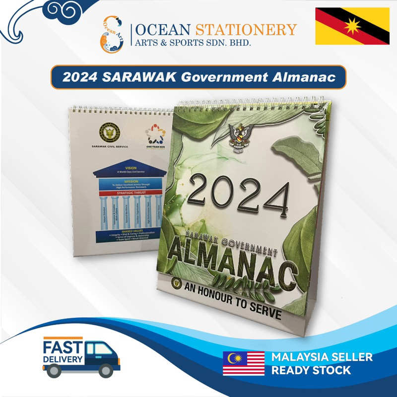 Almanac 2024 Sarawak - Juana Marabel