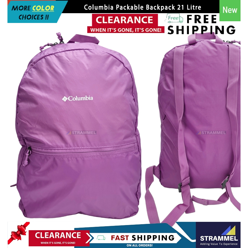 Columbia foldable backpack new arrivals