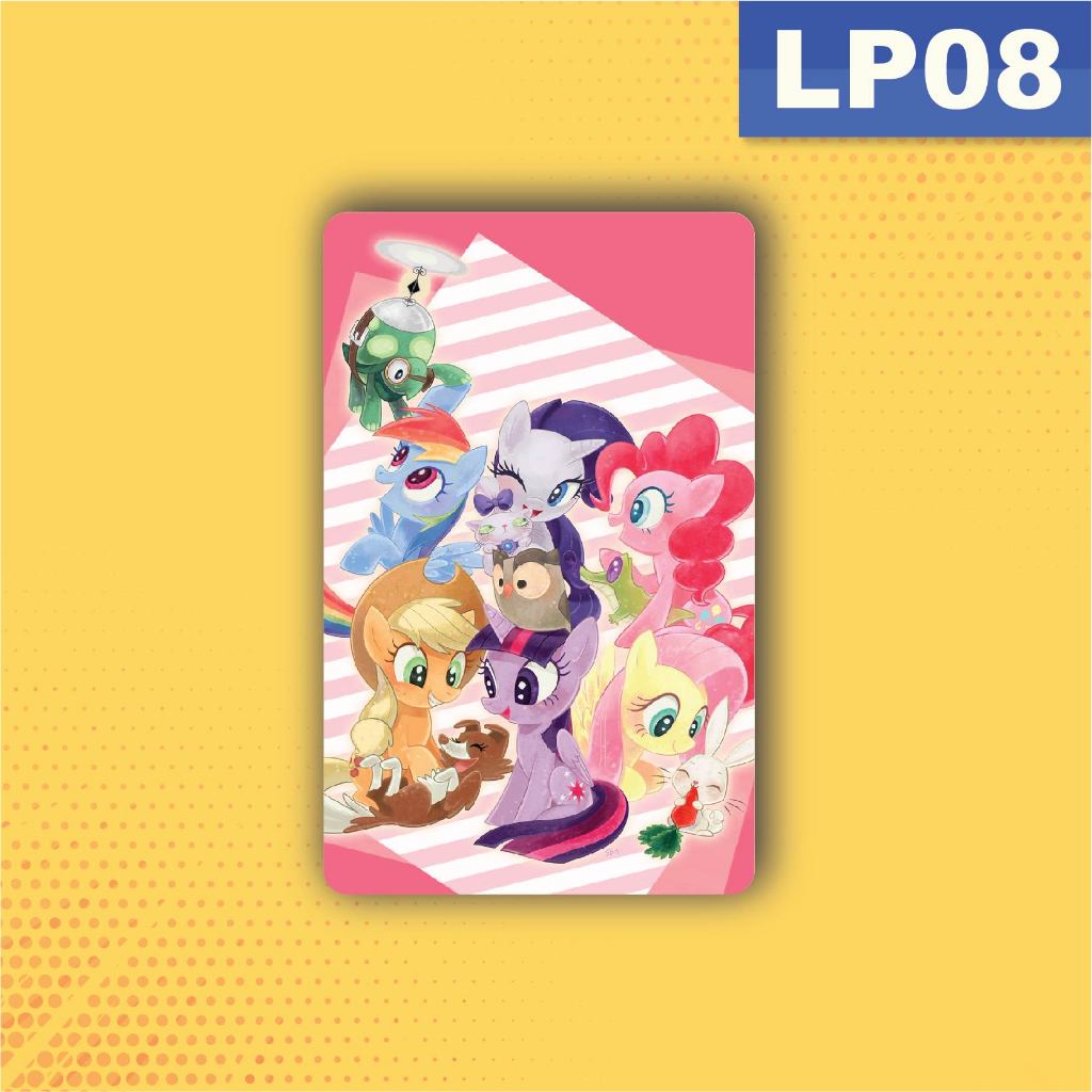 My Little Pony Touch N Go Sticker / Bank Card Sticker Cover, Card Skin ...