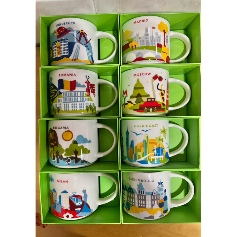 スターバックス☆You Are Here Collection 5個セット Starbucks You