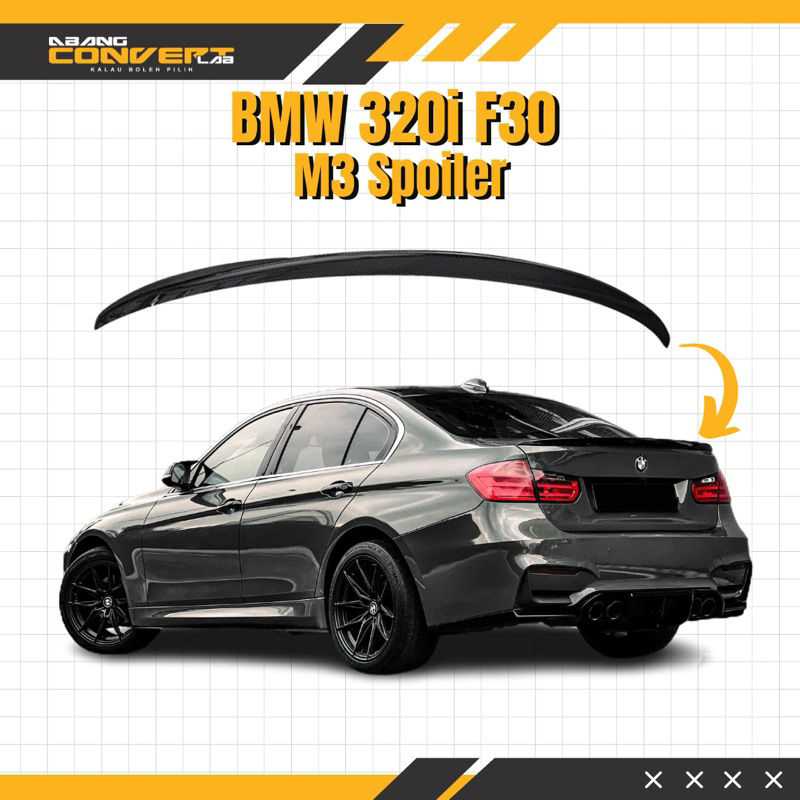 BMW 320i F30 M3 SPOILER | Shopee Malaysia