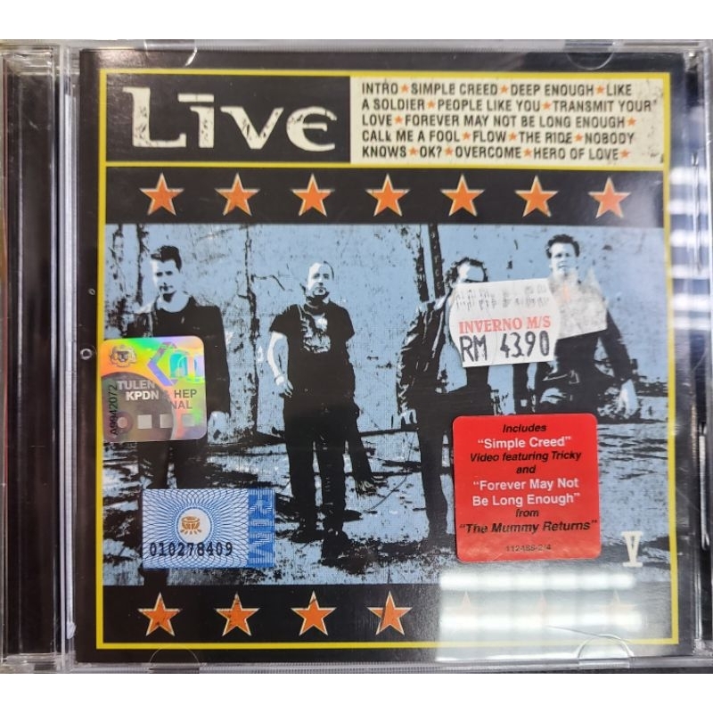 Live V (Album CD) Shopee Malaysia