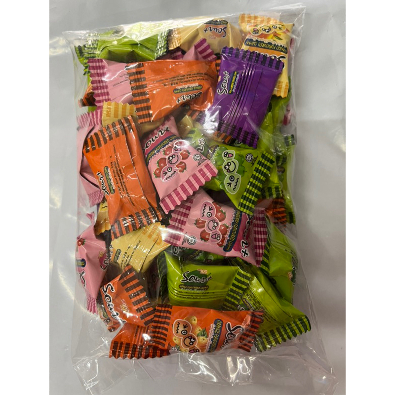 Lot 100 Sour Gummy Assorted(50pcs) Shopee Malaysia