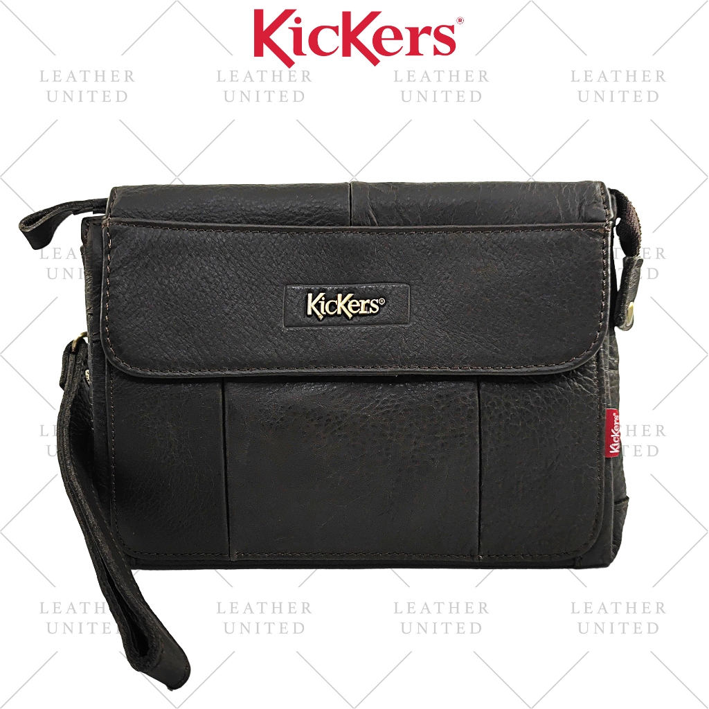 Kickers Genuine Top Grain Leather Clutch Hand Bag KICCL7832778328