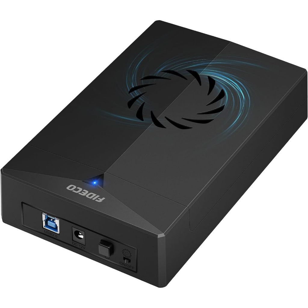 FIDECO External Hard Drive Enclosure, USB 3.0 to SATA Hard Drive