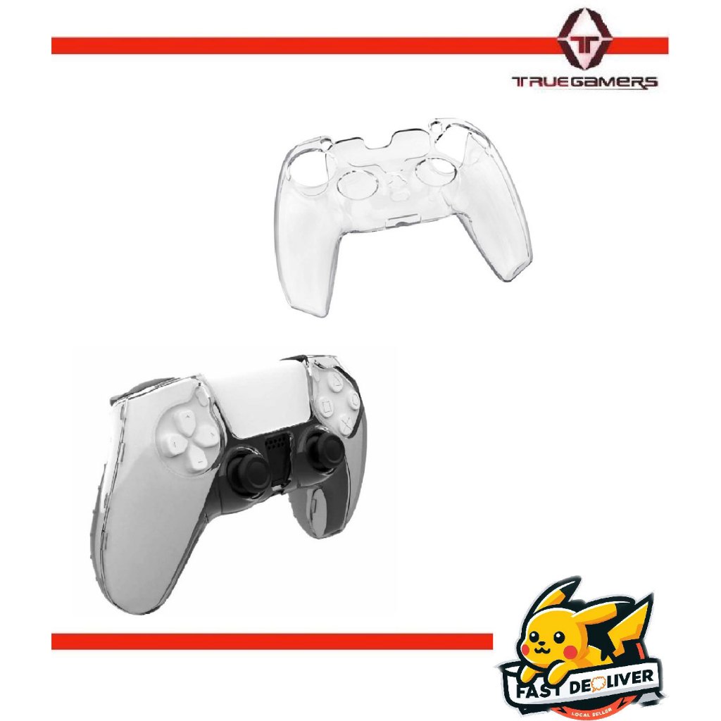 Premium Playstation 5 PS5 Controller Protective Protection Crystal Case ...