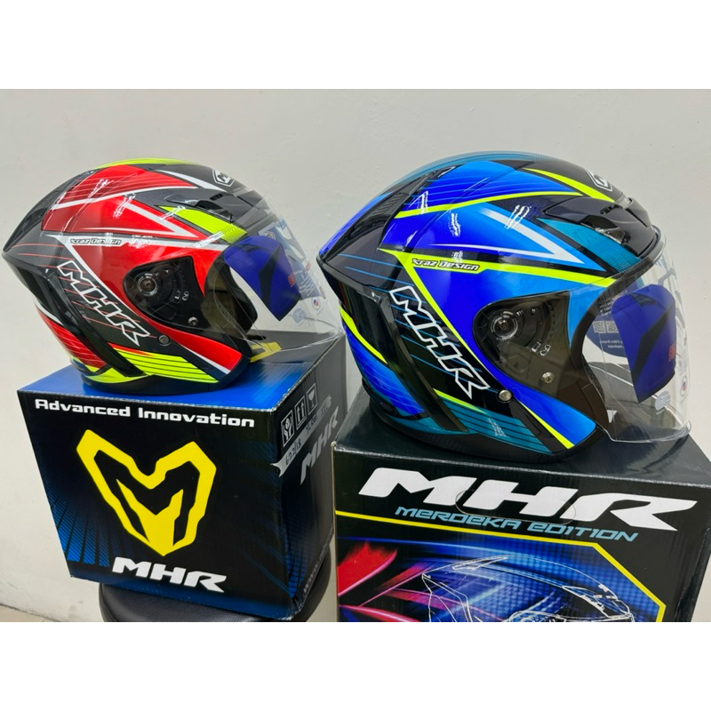 MHR Helmet OF622/18 Beatz-BL/Malibu Shopee