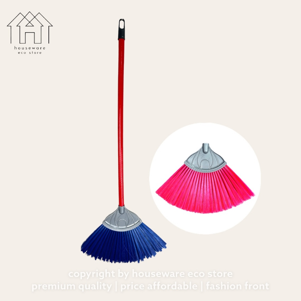 Nylon Soft Broom With Handle/ Plastic Soft Broom / Broom Sweeper ...