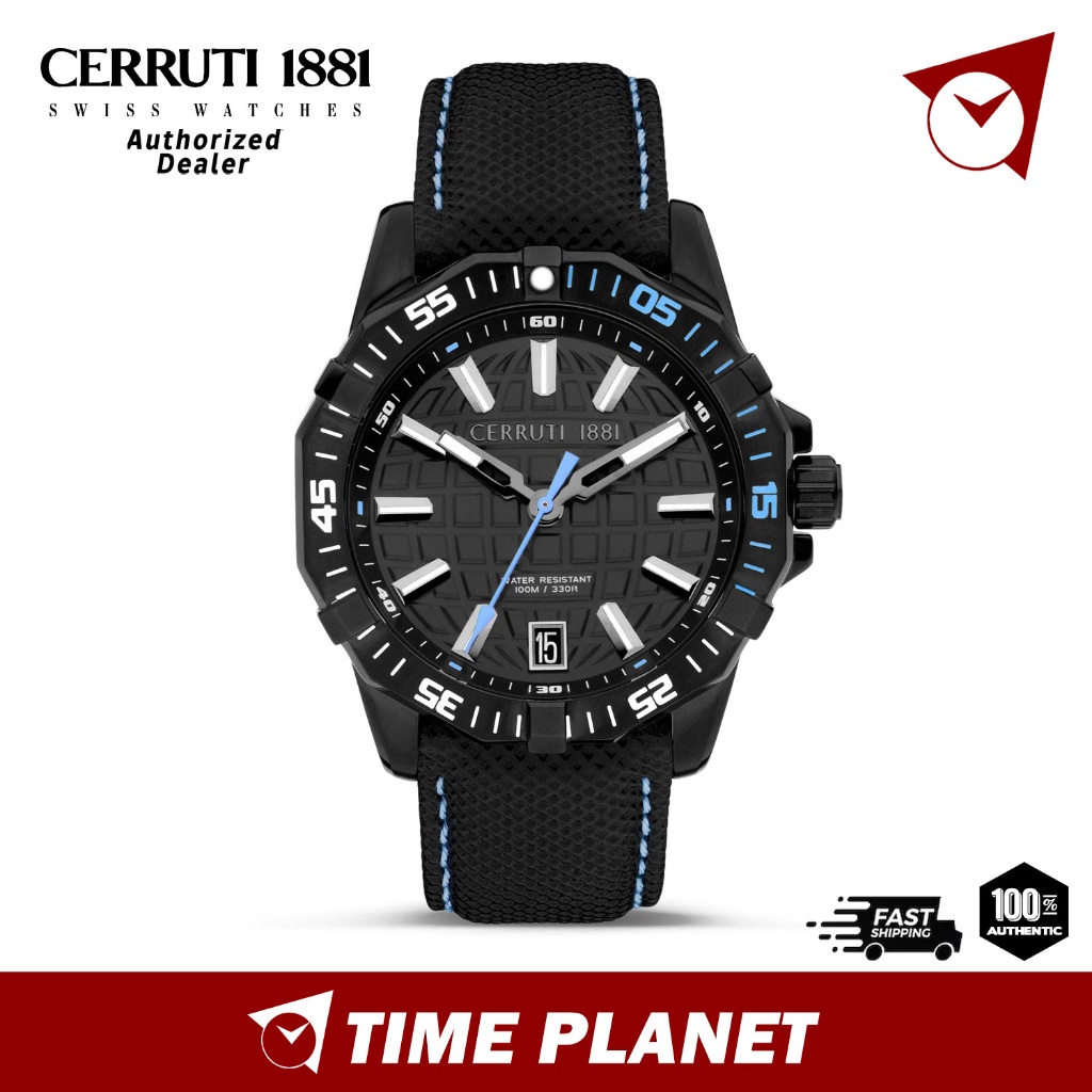 Official Warranty CERRUTI 1881 VALLELAGHI MEN WATCH