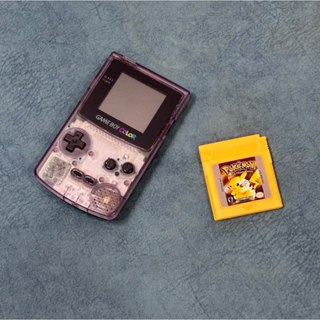 ATOMIC !!! Atomic Purple Nintendo Game Boy Color www