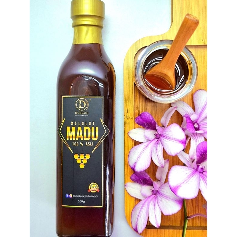 Madu Kelulut Asli DURRANI | Setengah Kilo/500g | Usahawan RISDA | 200% ...