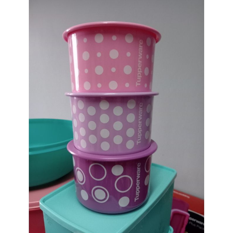 Tupperware - One Touch Polkadot 600ml (1pc) | Shopee Malaysia