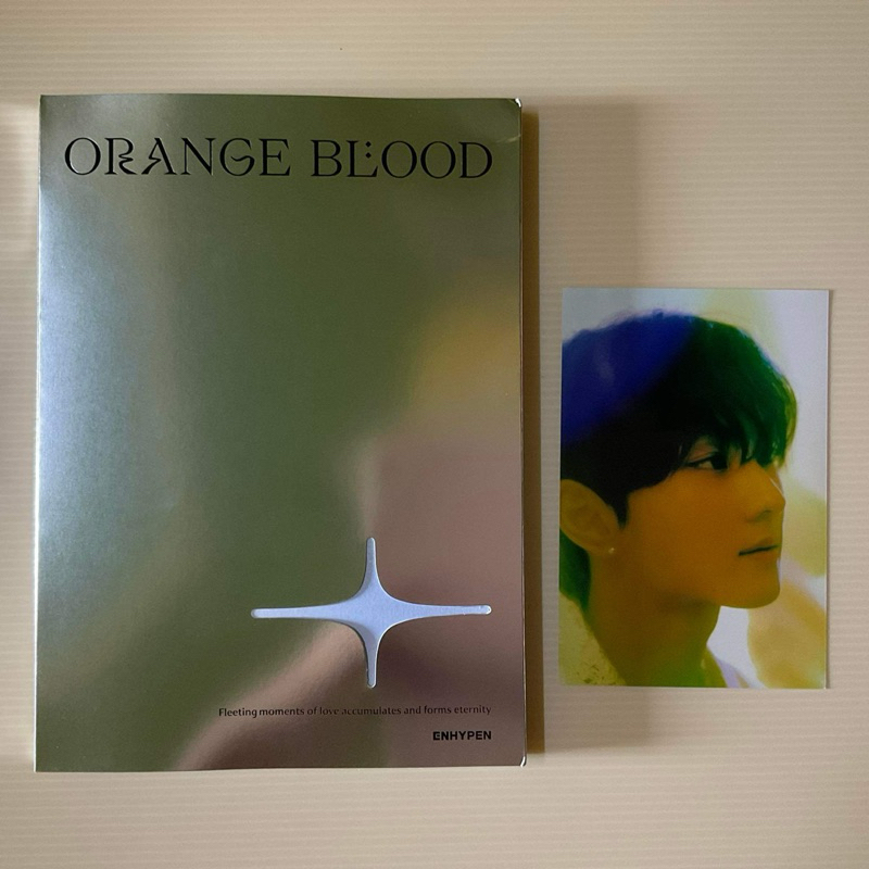 ENHYPEN ORANGE BLOOD UNSEALED ALBUM | Shopee Malaysia