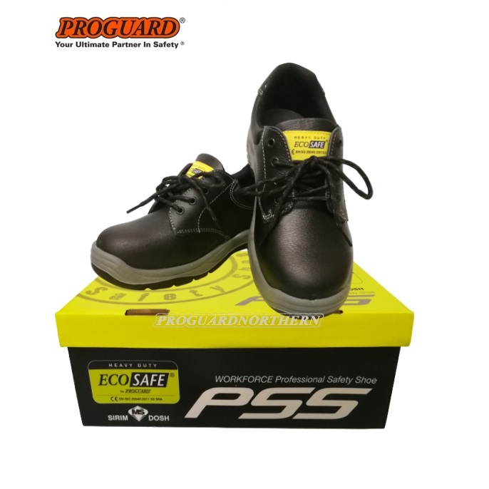 Proguard ECOSAFE Low-Cut Ankle Cut Shoe Lace Safety Shoe c/w Steel Toe ...