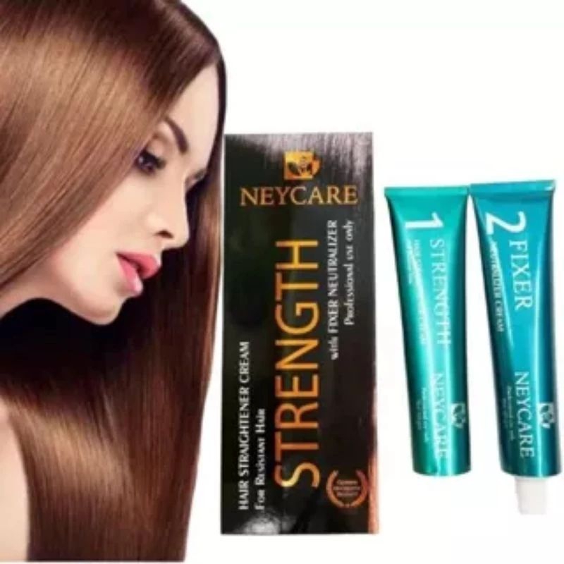 100% Original 2in1 Hair Straightener Cream Ubat Pelurus Rambut ...