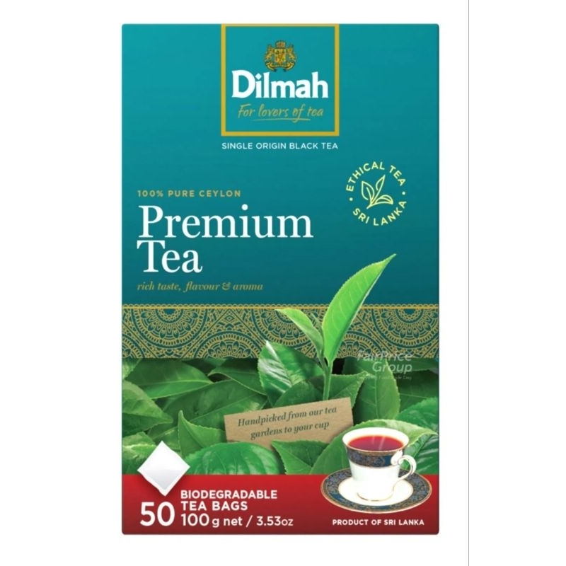 Dilmah Premium Tea 50 Teabags | Shopee Malaysia