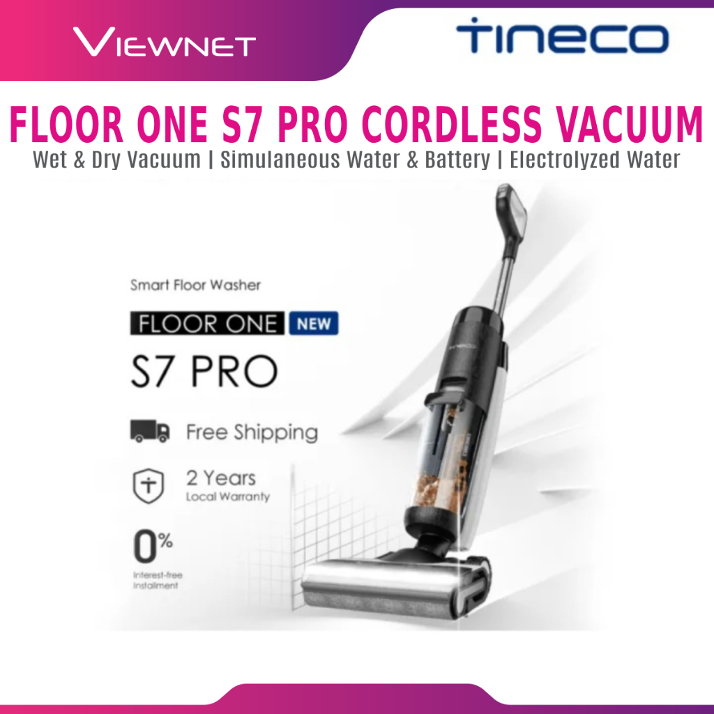 Introducing the Tineco FLOOR ONE S7 PRO: A hard floor cleaner like no other