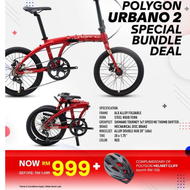 Foldable best sale bike shopee