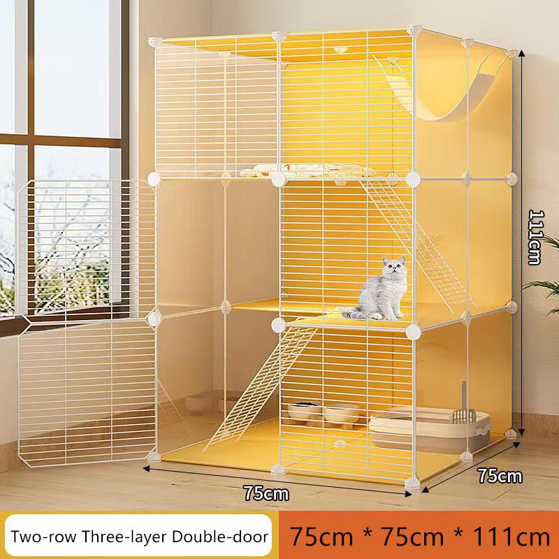 🔥READY STOCK🔥 Cat Cage With Bottom Pallet Sangkar Kucing Besar Pets