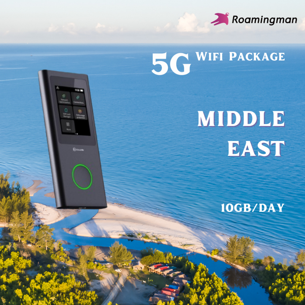 (5G) Middle East Bahrain, Kuwait, Qatar, United Arab Emirates 10GB