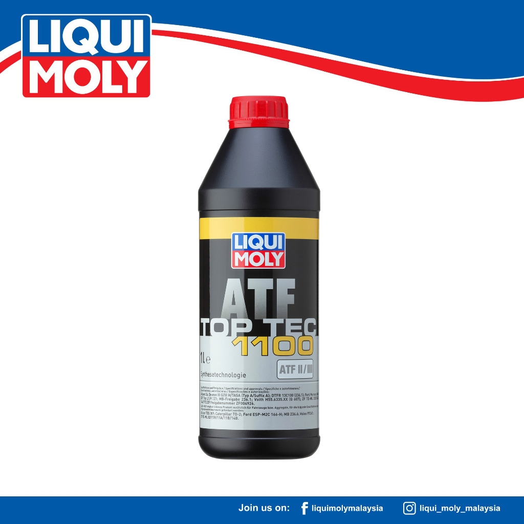 LIQUI MOLY ATF TOP TEC ATF 1100 (1LITER) - 3651 | Shopee Malaysia